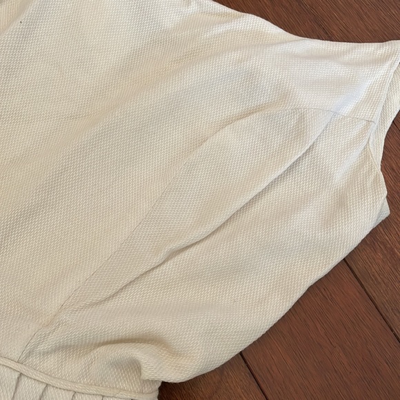 SOLD 1950’s vintage Hawaiian dress white spaghetti strap border print XS - Picture 4 of 8